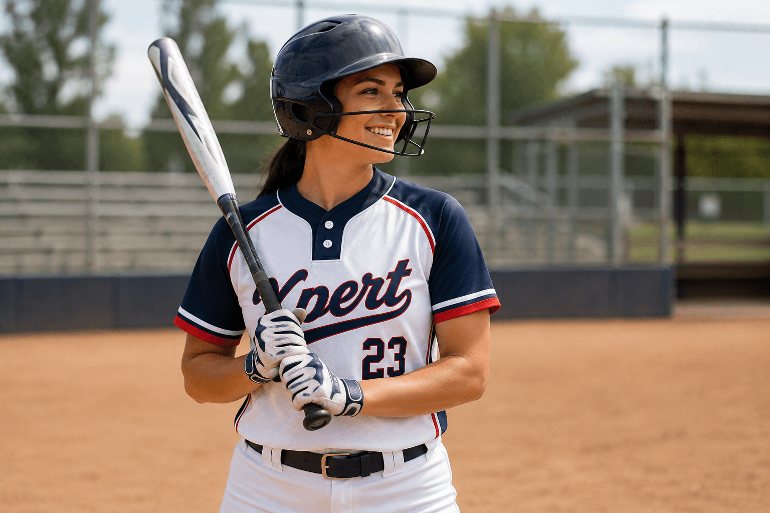 Custom Two Button Baseball Jersey
